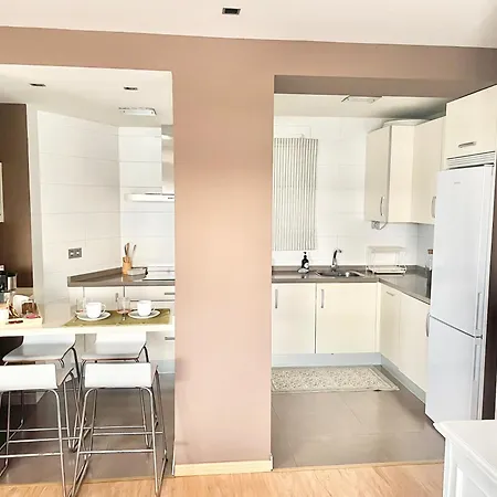 Playa San Lorenzo Parking Incluido Appartement *